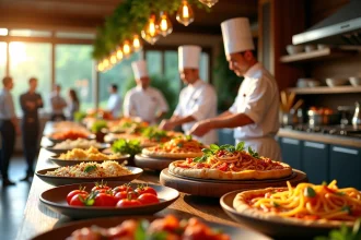 Repas italien convivial pour événements et anniversaires à Metz
