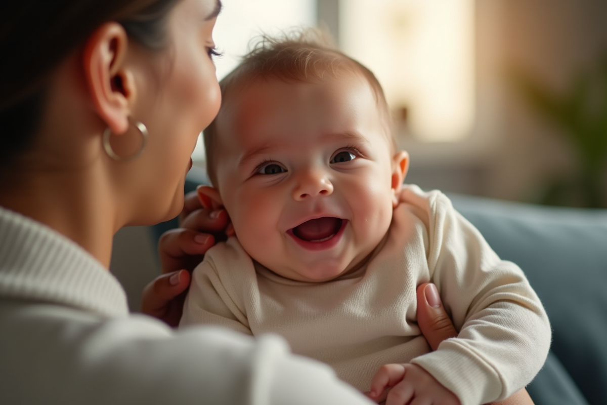 bébé calme