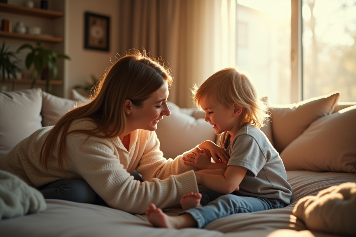 famille stressée
